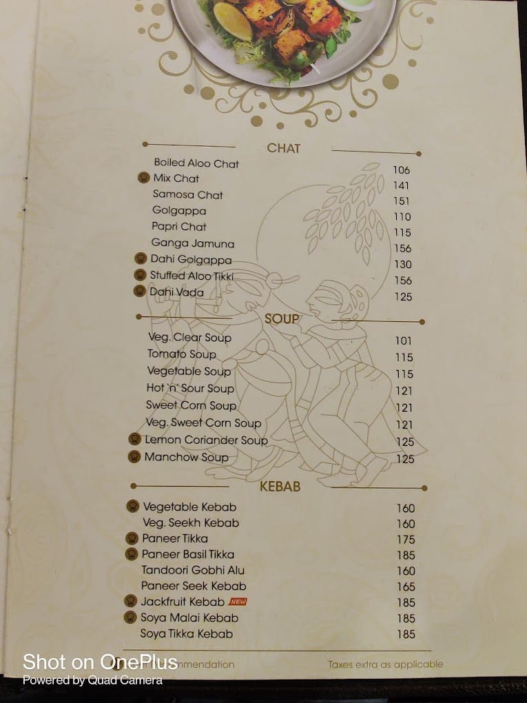 Menu of Kaveri Restaurant, Hindpiri, Ranchi