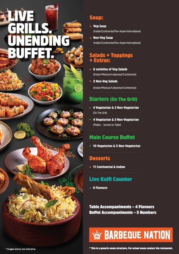 Menu at Barbeque Nation - Surat - Parle Point, Surat, 1st Floor