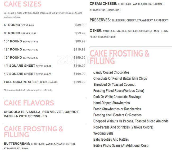 Crumbs Bake Shop Menu, Menu for Crumbs Bake Shop, Financial District ...