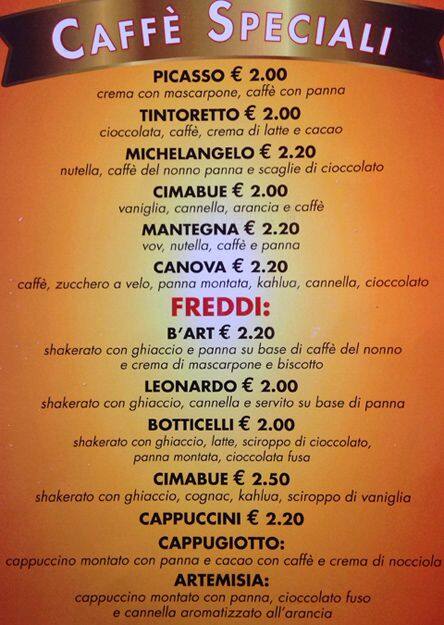 Menu di Iris Bar 