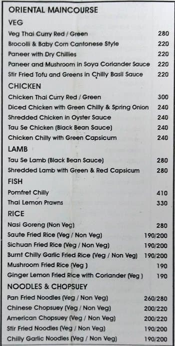 Kokan Vaibhav Restaurant And Bar menu