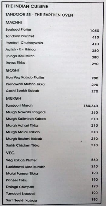 Kokan Vaibhav Restaurant And Bar menu
