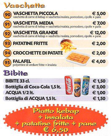 Menu di Power Pizza 