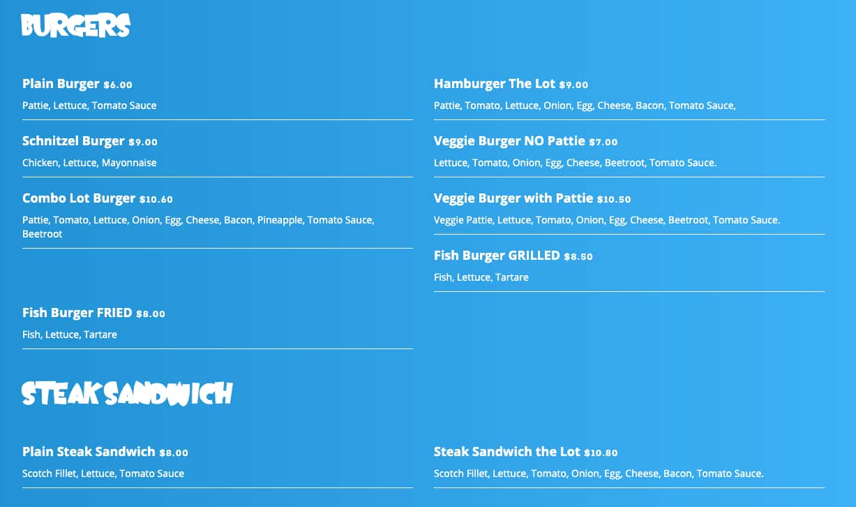 Menu at Bolton Fish Shop fast food, Eltham, 136 Bolton St