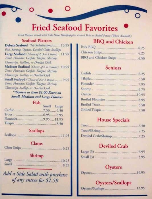 Menu At Hudson Bay Seafood Restaurant Fayetteville 2816 Ramsey St menu-at-hudson-bay-seafood-restaurant-fayetteville-2816-ramsey-st