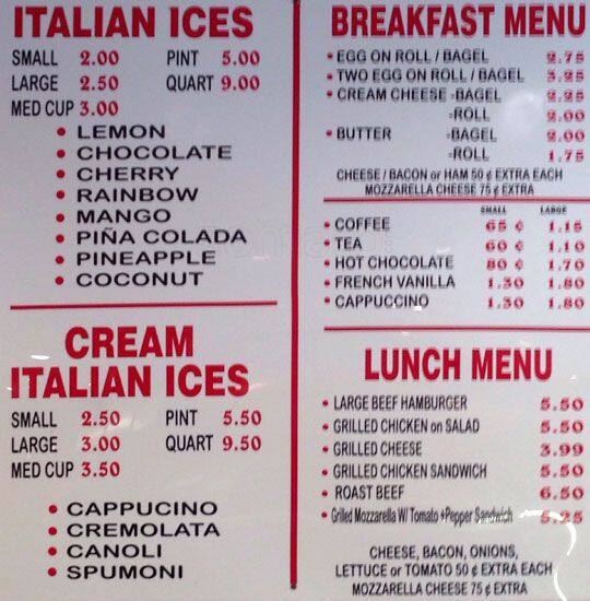 Brooklyn Bread Menu, Menu for Brooklyn Bread, Bensonhurst, New York