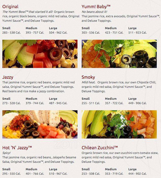 Cafe Yumm! Menu,Menú para Cafe Yumm!, Wilsonville, Wilsonville