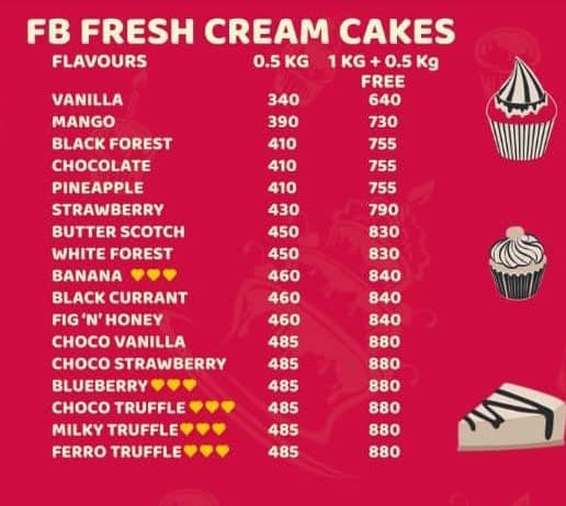 Reviews of FB Cakes, East Coast Road (ECR), Chennai | Zomato