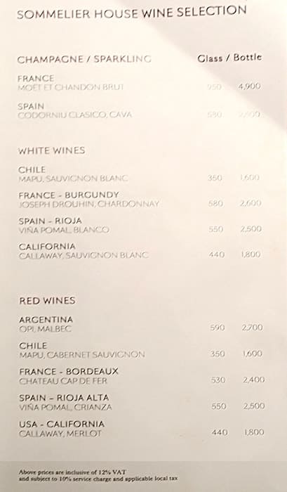 Menu At Cafe Ilang-Ilang, Manila