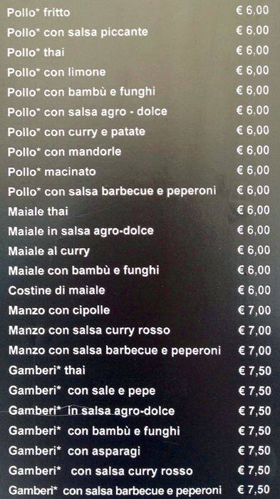 Menu di Ikka 