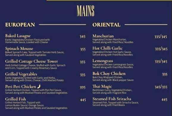 Dhunki menu