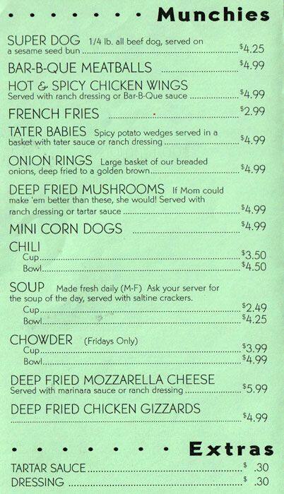 snappy sacker menu snappy sacker menu