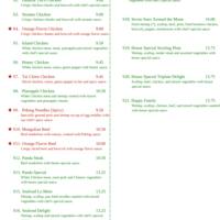 Panda Garden Menu Menu For Panda Garden Sturbridge Sturbridge