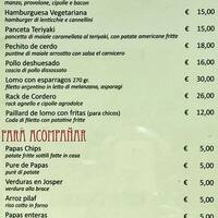 El Carnicero Menu Menu For El Carnicero Porta Romana Milano