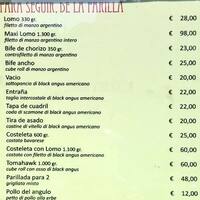 El Carnicero Menu Menu For El Carnicero Porta Romana Milano