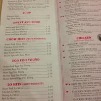 Chan S Garden Chinese Menu Menu For Chan S Garden Chinese Conway