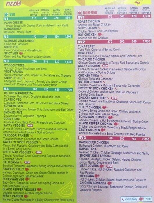 Smokin Joe's Menu, Menu for Smokin Joe's, Byculla, Mumbai Zomato