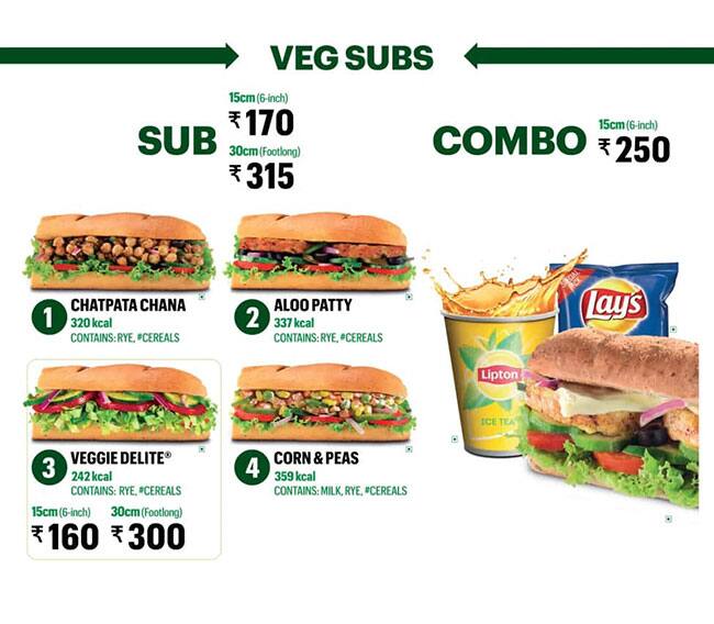 Order Subway (19 W Main St) Menu Delivery【Menu & Prices】, Madison