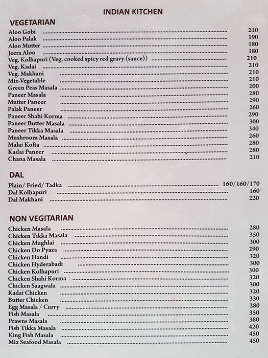 Shree Mahalaxmi Bar & Restaurant menu