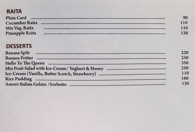 Shree Mahalaxmi Bar & Restaurant menu