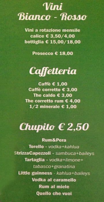 Menu di Union Club 