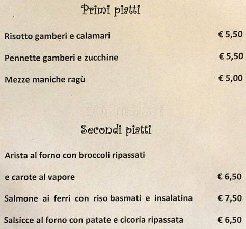 Menu di Melrose Bar 