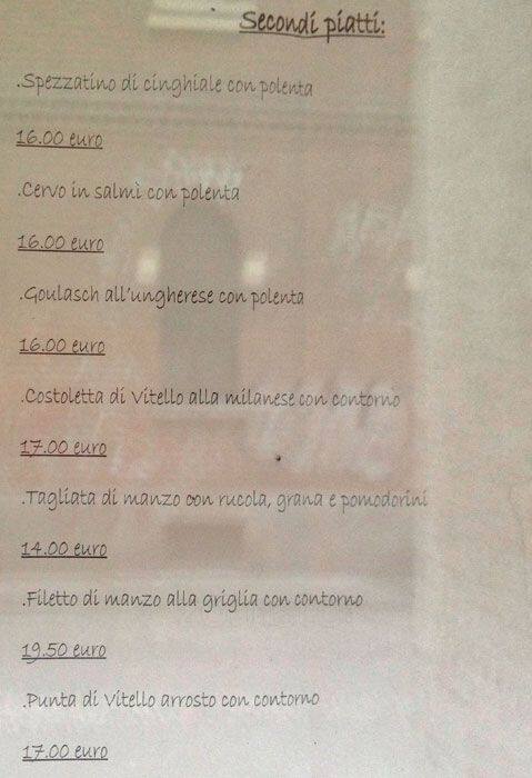 Menu di Vintage Wine srl 