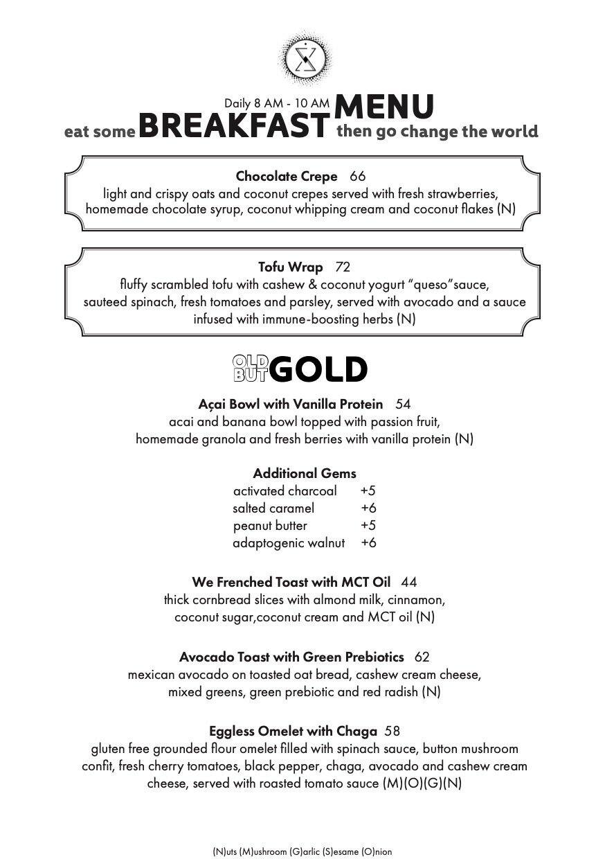 Menu of Seva Table, Jumeirah 1, Dubai