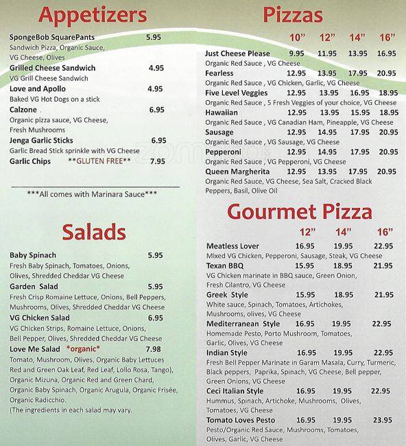 Plant Based Pizza Menu, Menu for Plant Based Pizza, Willow Plant Based Pizza Menu, Menu for Plant Based Pizza, Willow