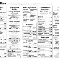 Boston Market Menu Menu Para Boston Market Coral Gables Miami Boston Market Menu Menu Para Boston Market Coral Gables Miami