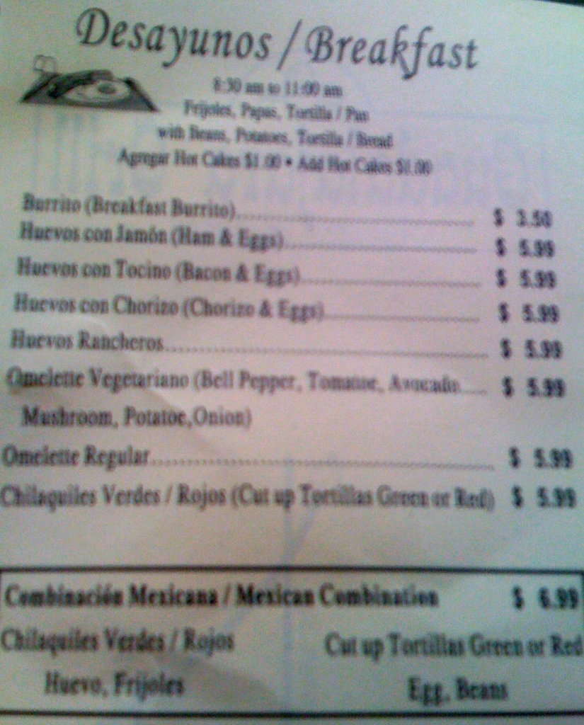 Guadalajara Grill Menu, Menu for Guadalajara Grill, Salinas, Monterey
