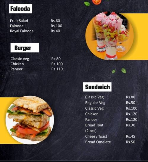 Menu of Ramar Resto, Peelamedu, Coimbatore