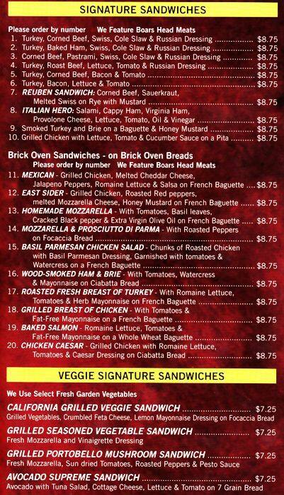 Stage Door Deli Pizza Menu Menu For Stage Door Deli Pizza