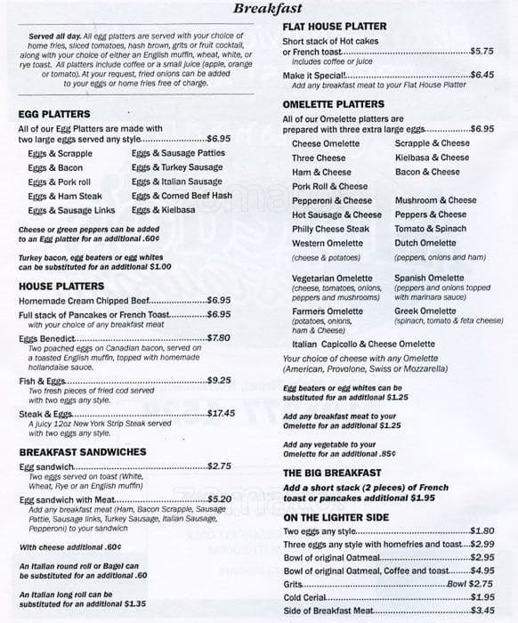 Alfredo's Menu, Menu for Alfredo's, Norristown, Montgomery County ...