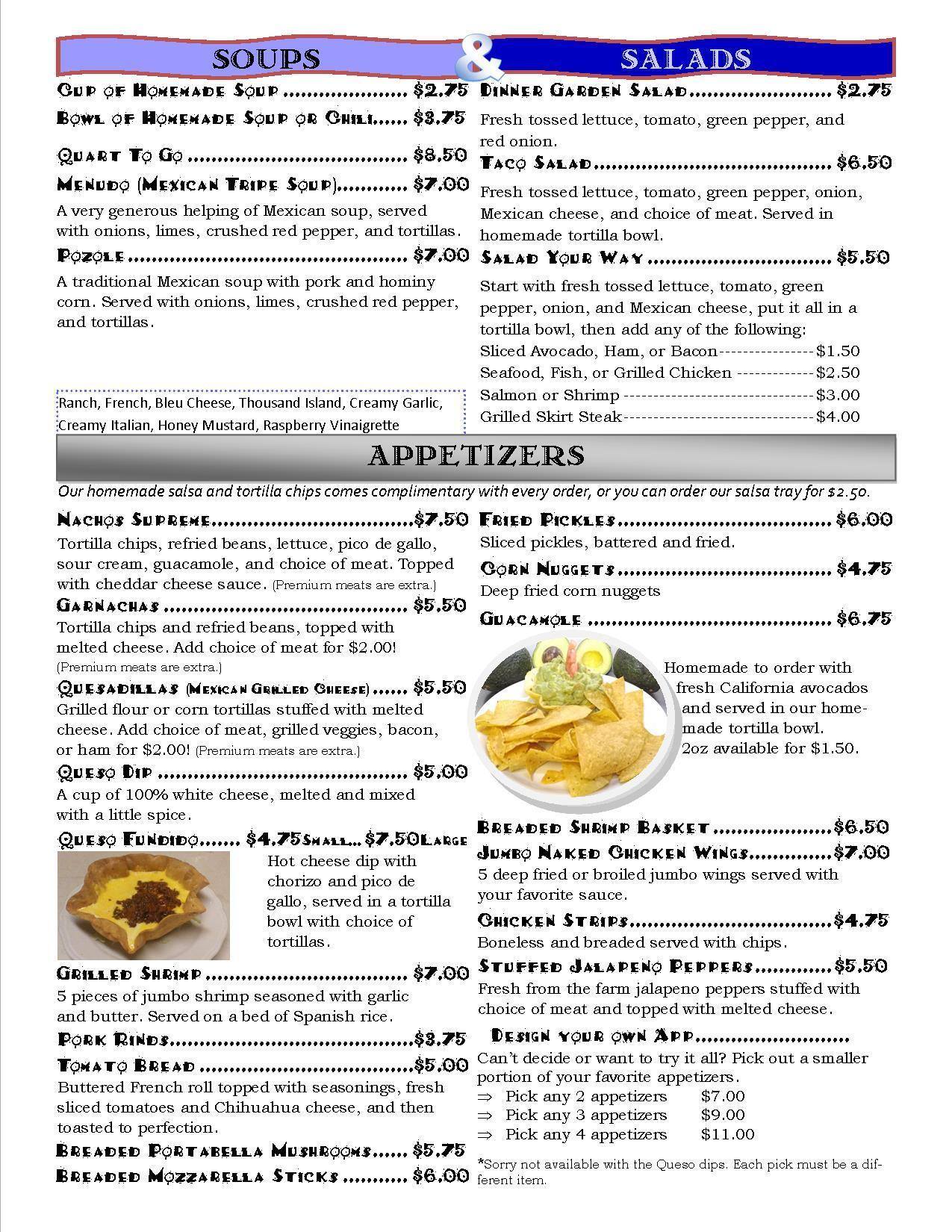 Menu at Leroy's Hot Stuff pub & bar, Porter