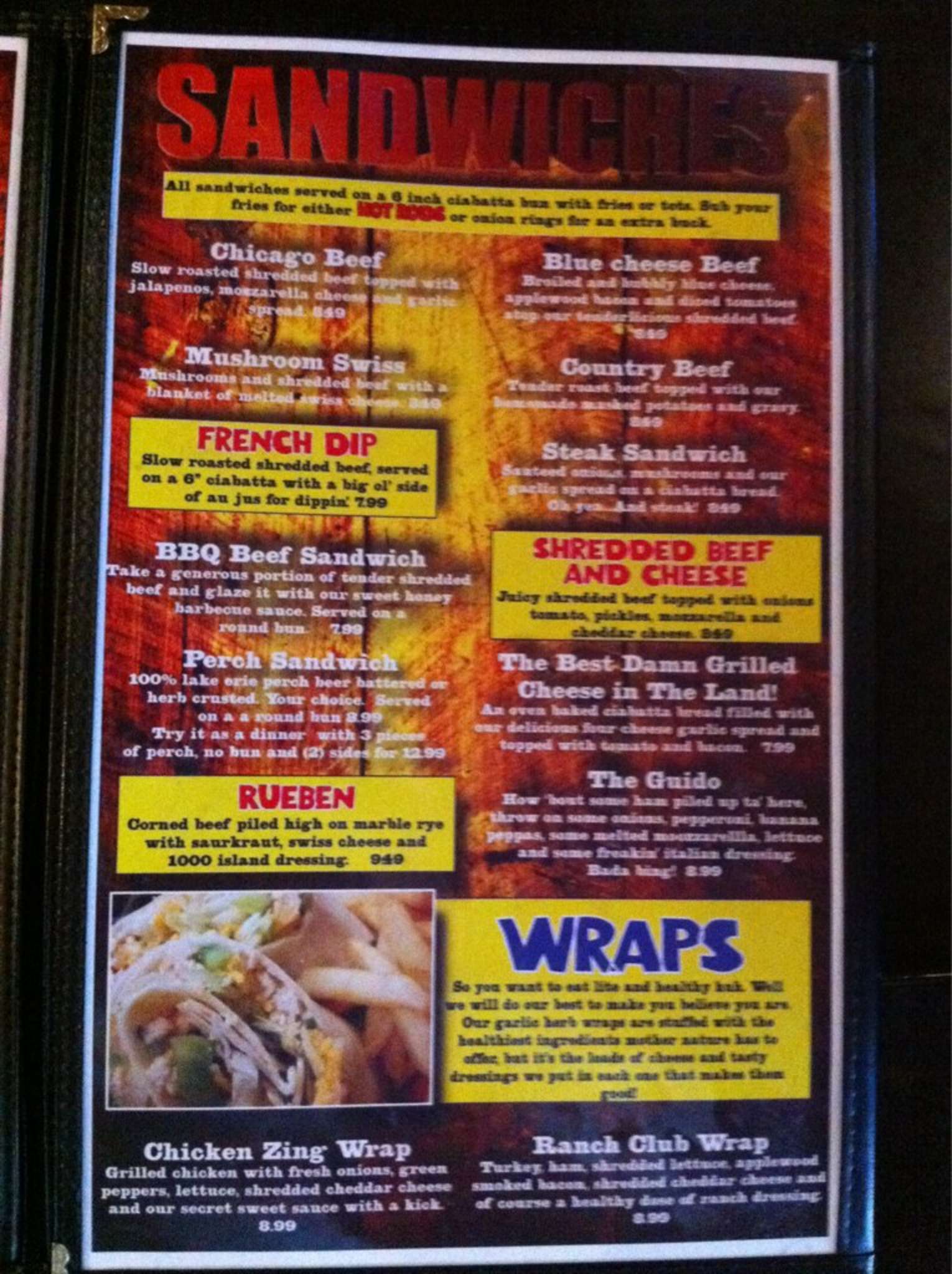 Luckies Barn Grill Menu Menu For Luckies Barn Grill Oregon Toledo