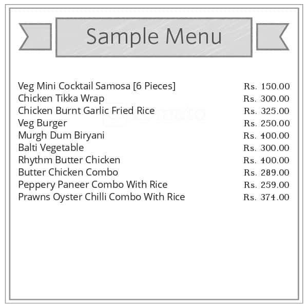 Rhythm - The Beatle menu