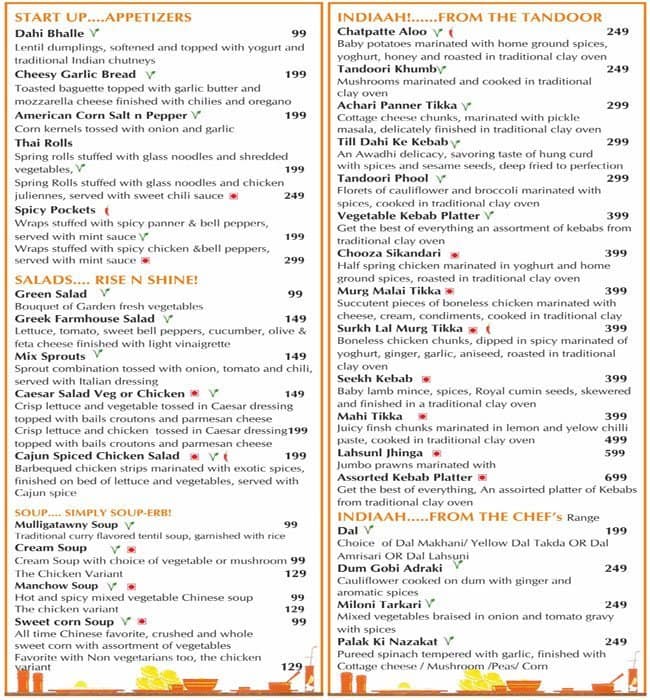 BISO - Citrus Hotels Menu, Menu for BISO - Citrus Hotels, Cunningham ...