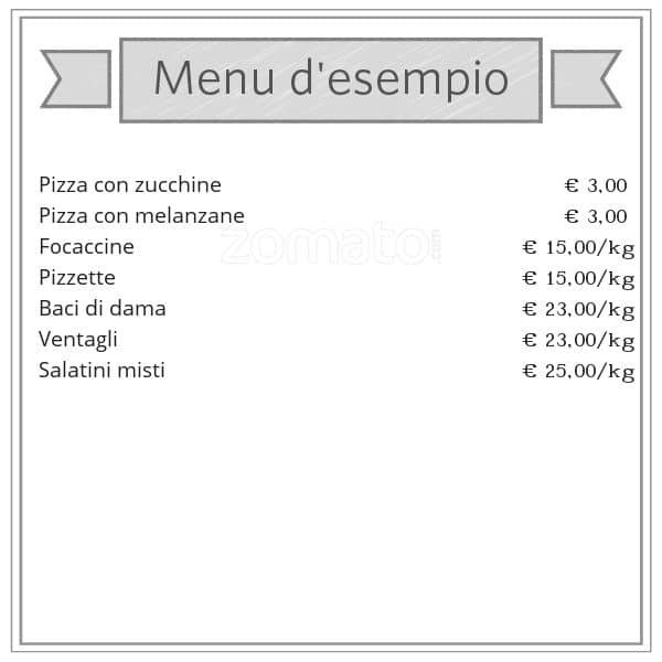 Menu di Maria Carola SRL 