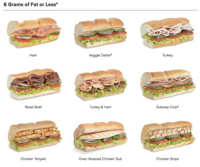 Subway Menu, Menu for Subway, North Haven, Adelaide - Urbanspoon/Zomato