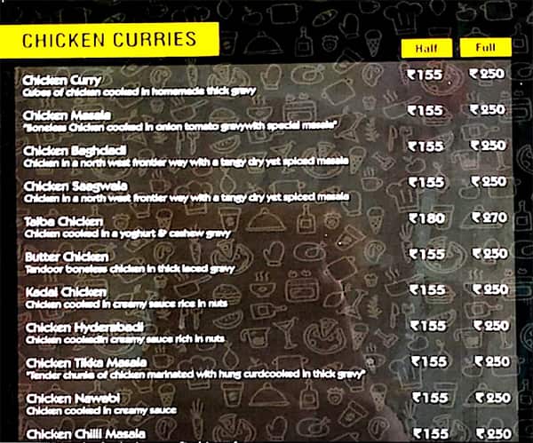 Menu at Step In Eleven To 11, Hyderabad