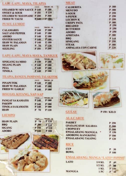 G-Squared Menu, Menu for G-Squared, San Dionisio, Parañaque City ...