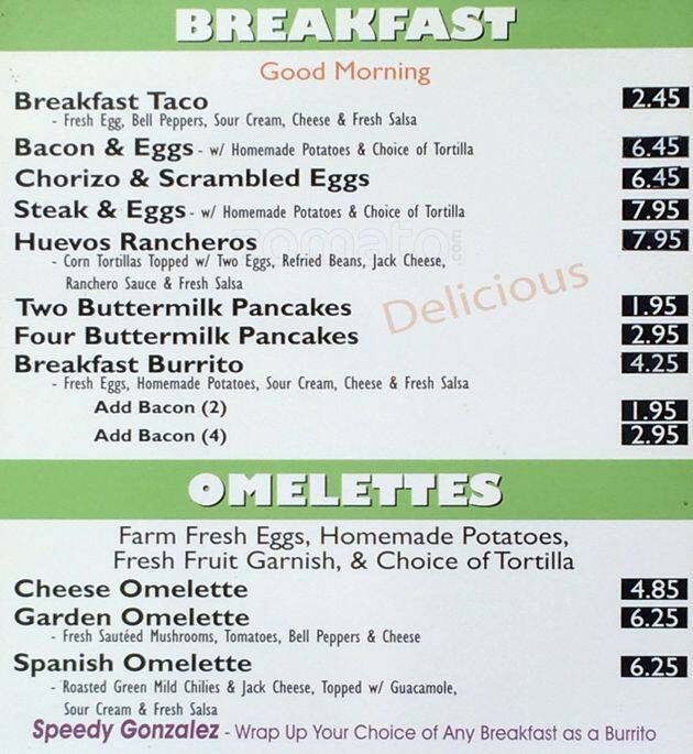 Salsa Mexican Grill Menu, Menu for Salsa Mexican Grill, Concord, Concord Urbanspoon/Zomato