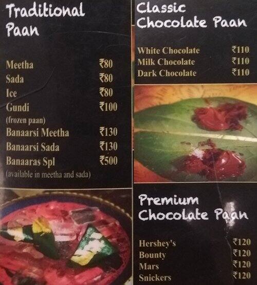 Banaaras Menu, Menu for Banaaras, Vasant Kunj, New Delhi Zomato