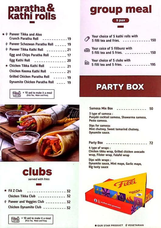 Menu of Tim Hortons, Al Nahda, Sharjah