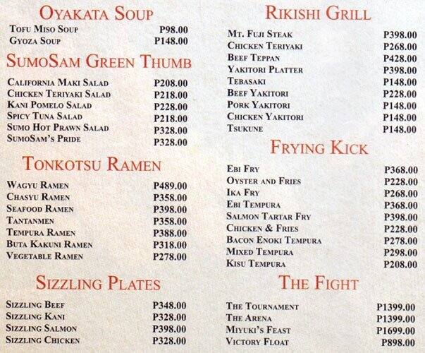 Carta de Sumosam