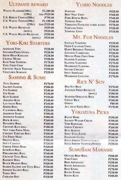 Carta de Sumosam