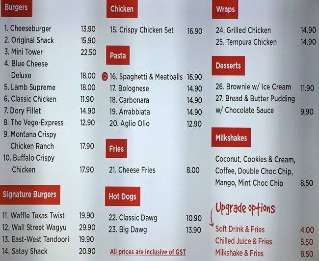 Fuel Shack Menu, Menu for Fuel Shack, Chow Kit, Kuala Lumpur Zomato