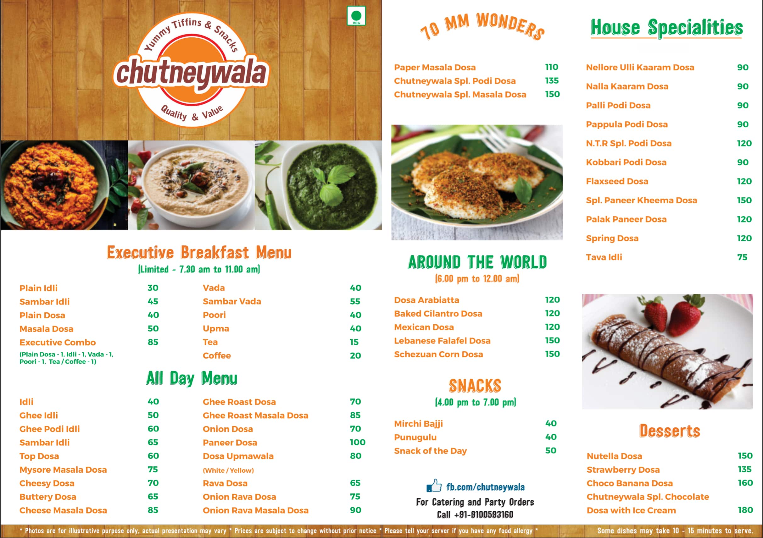 Chutneywala Menu, Menu for Chutneywala, Madhapur, Hyderabad Zomato