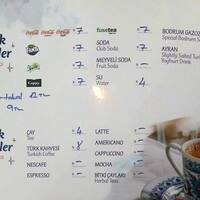 Bodrum Manti Cafe Menu Menu Untuk Bodrum Manti Cafe Arnavutkoy Merkez Istanbul